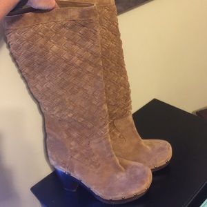 Ugg Suede boots.